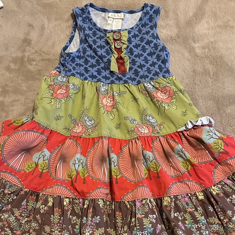 Matilda Jane Multicolor Layered Dress - Picture 2 of 2